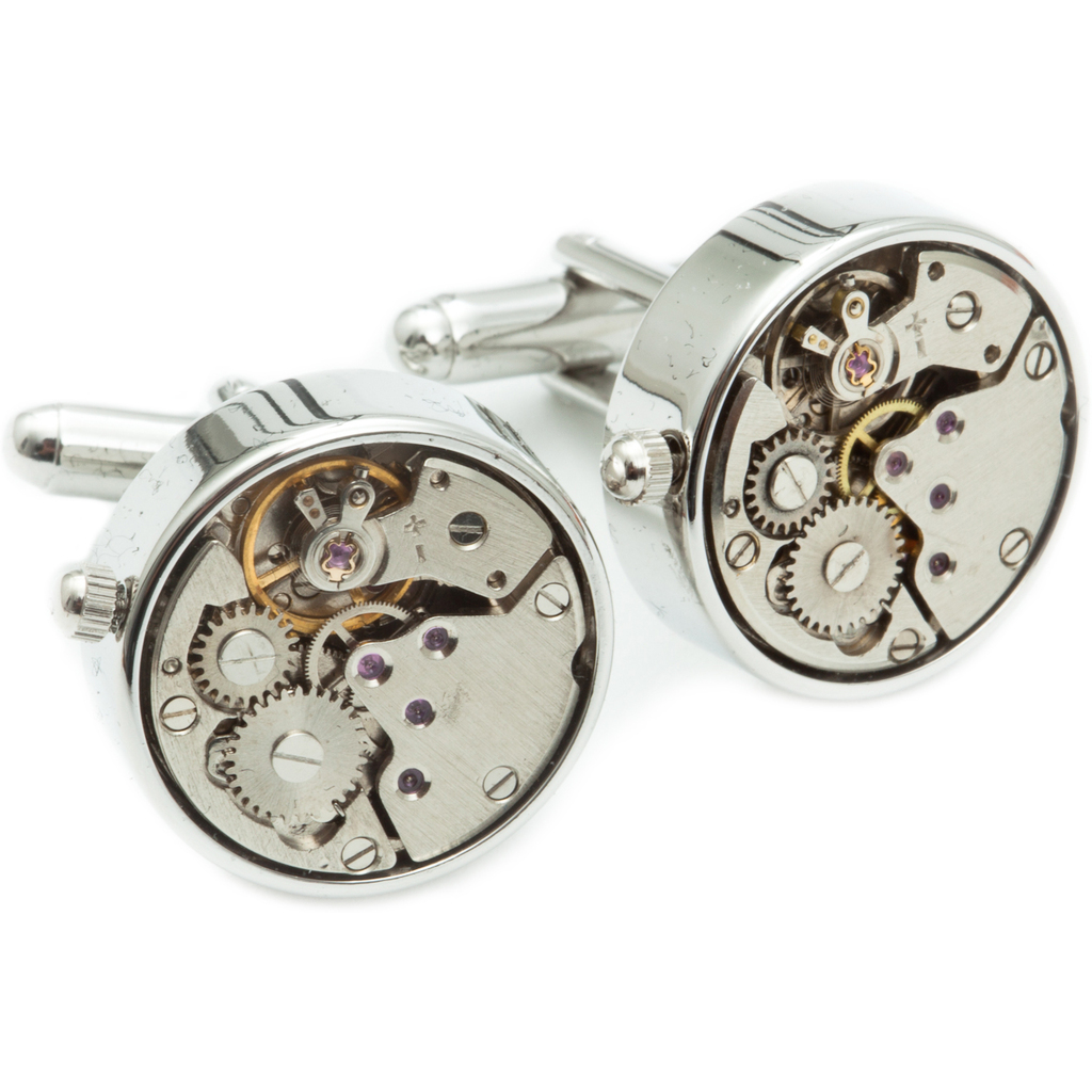 Clock / Watch Gears Cufflinks