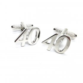 Cufflinks - 40th Birthday