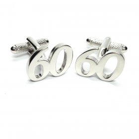 Cufflinks - 60th Birthday