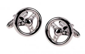 Cufflinks - Steering Wheel