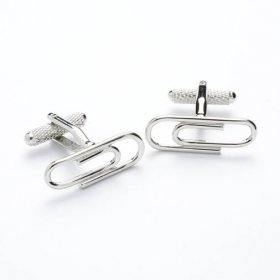 Cufflinks - Paper Clip