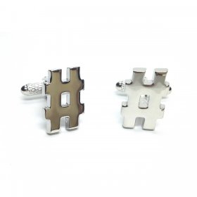 Cufflinks - Hash Tag