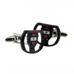 Cufflinks - Gamers Steering Wheel Controller Style