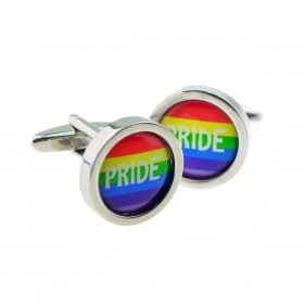 Cufflinks - Pride Rainbow Design