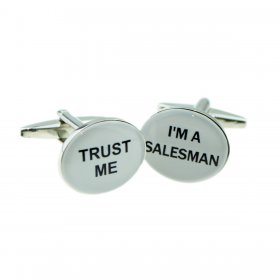 Cufflinks - Trust me I'm a Salesman