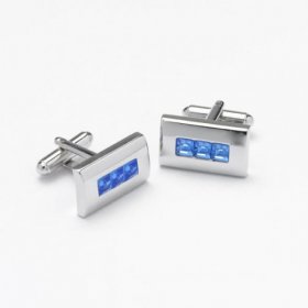 Cufflinks - Sapphire Crystal