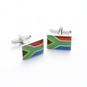 Cufflinks - South African Flag
