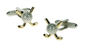 Cufflinks - Golf Club and Ball