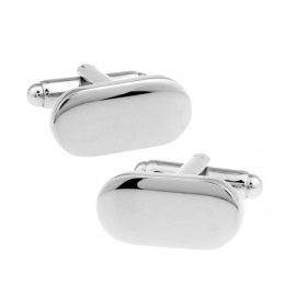 Cufflinks - Oval Plain