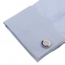 Cufflinks - Club & County - Blue & White