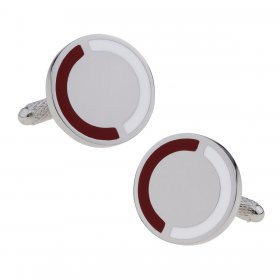 Cufflinks - Club & County - Maroon & White