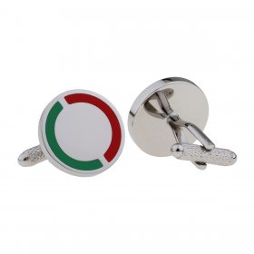 Cufflinks - Club & County - Green & Red