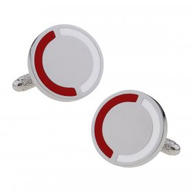 Cufflinks - Club & County - Red & White