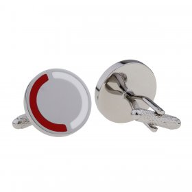 Cufflinks - Club & County - Red & White