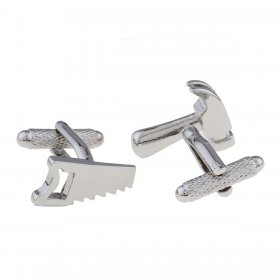 Cufflinks - Hammer & Saw