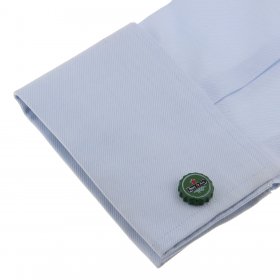 Cufflinks - Bottle Cap Beer