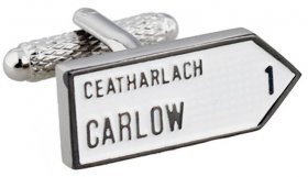  Irish County Road Sign Cufflinks - MIX