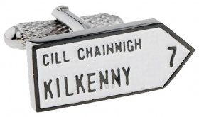  Irish County Road Sign Cufflinks - MIX