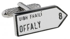  Irish County Road Sign Cufflinks - MIX