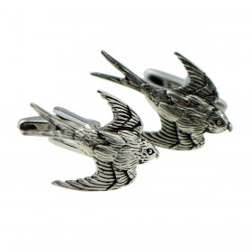 Cufflinks - Swallows in Flight