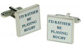 Cufflinks - I'd Rather Be Playing Rugby