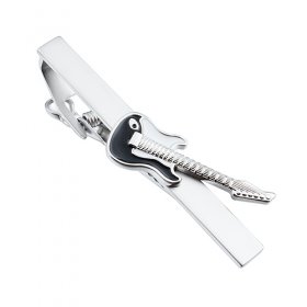 Tie Bar - Guitar Black