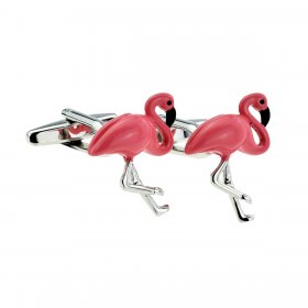 Cufflinks - Flamingo