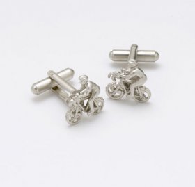 Cufflinks - Cyclist