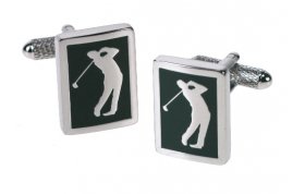 Cufflinks - Golfer