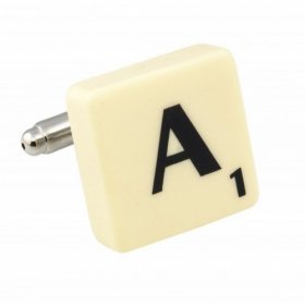 Scrabble Cufflink - Letter A