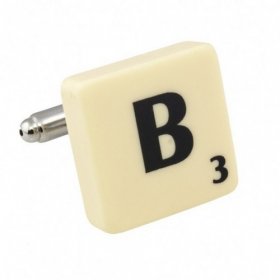 Scrabble Cufflink - Letter B