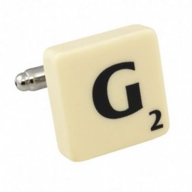 Scrabble Cufflink - Letter G