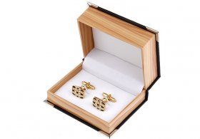 Book Design Cufflink Box