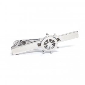 Tie Clip - Ships Wheel