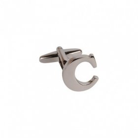 Letter C Cufflink