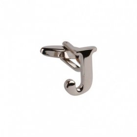 Letter J Cufflink