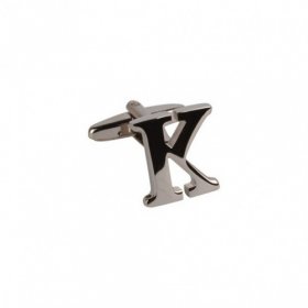 Letter K Cufflink