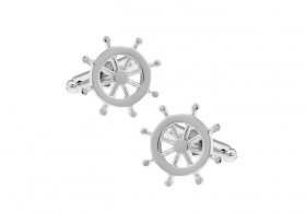 Cufflinks - Ships Wheel