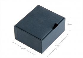 Premium Blue Cufflink Box