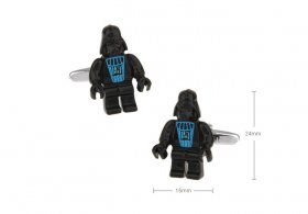 Cufflinks - Star Wars Lego Darth Vader