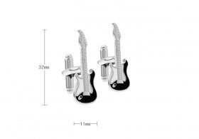 Cufflinks - Electric Guitar Black