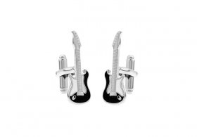 Cufflinks - Electric Guitar Black