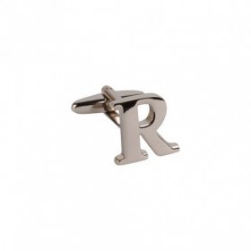 Letter R Cufflink