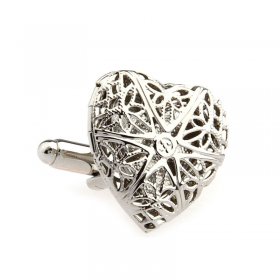 Cufflinks - Heart Locket