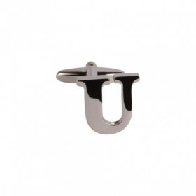 Letter U Cufflink