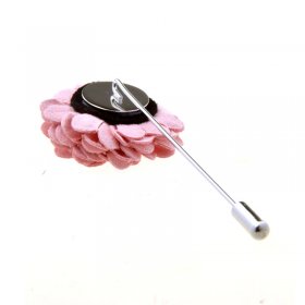 Lapel Pin - Flower Pink