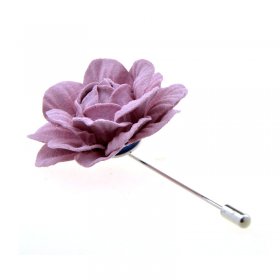 Lapel Pin - Flower Purple