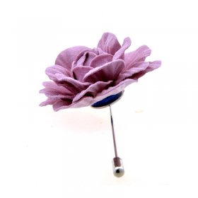 Lapel Pin - Flower Purple