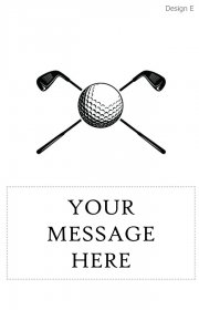 Personalised Golf Scorecard Holder & Pencil Set