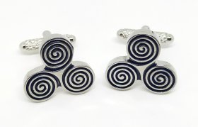 Cufflinks - Celtic Spiral